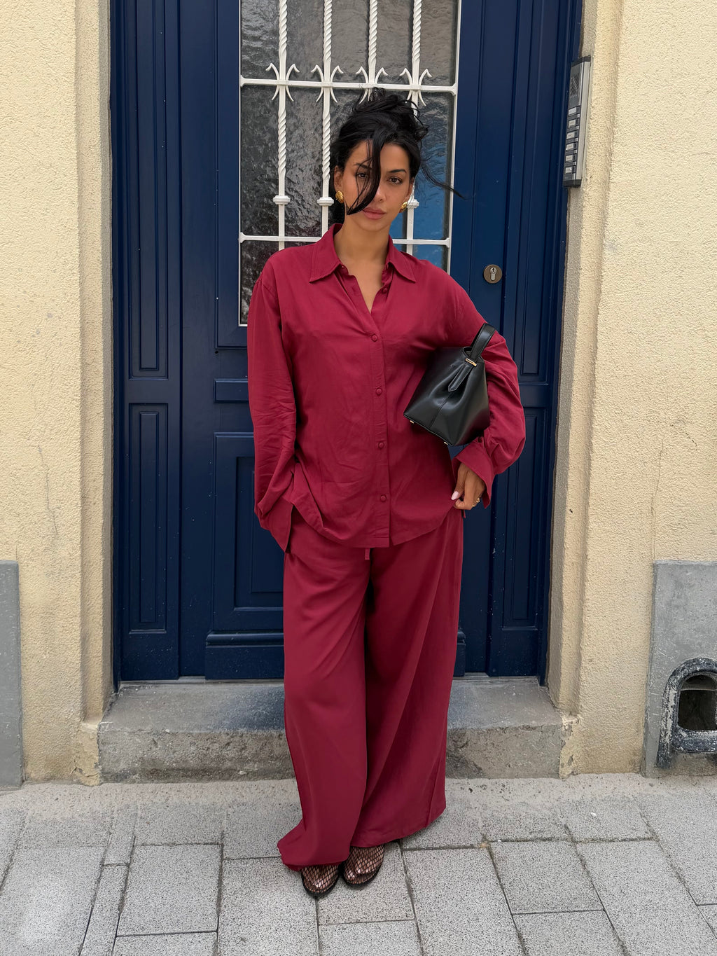 Navae Top Rouge