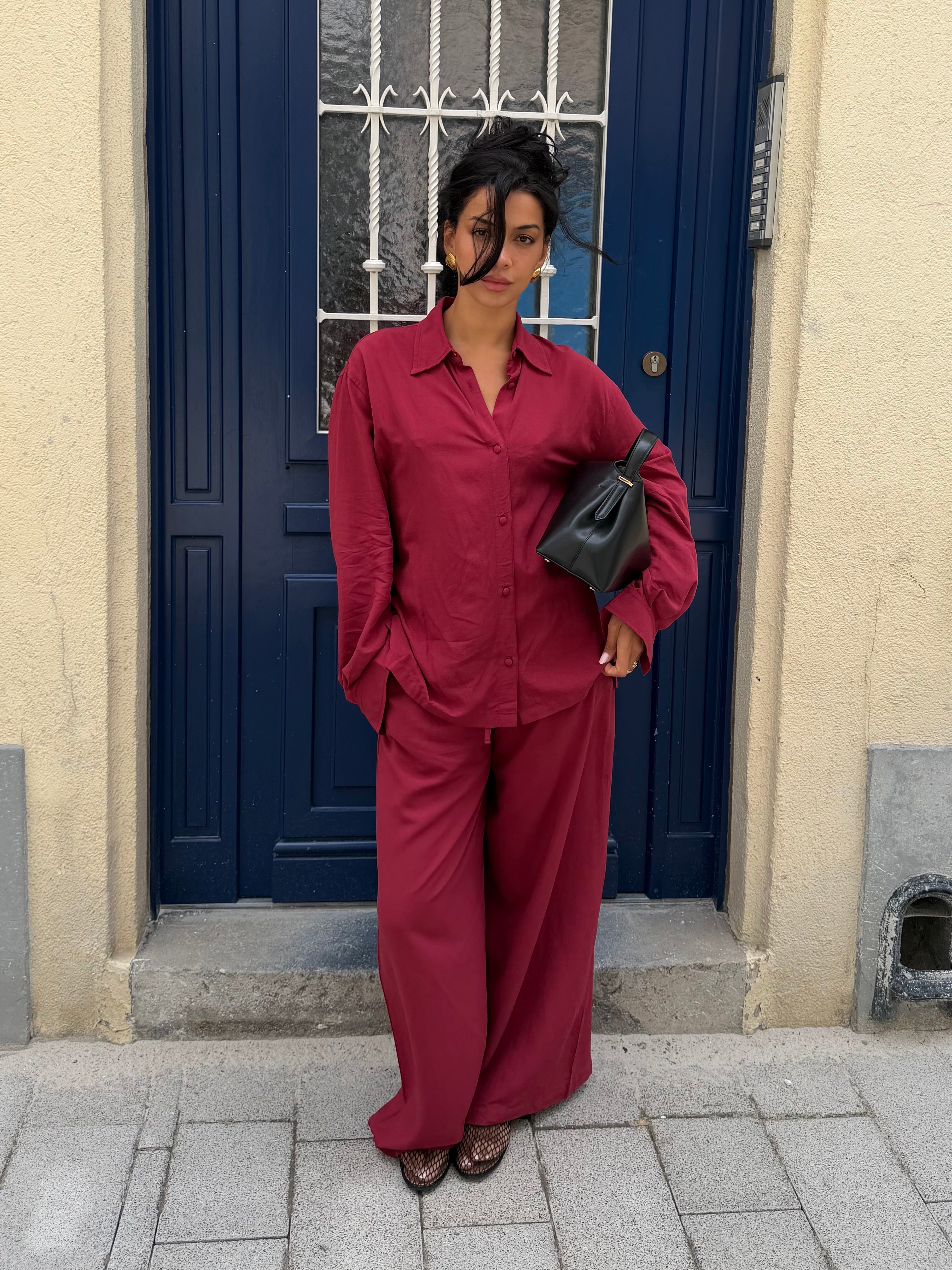 Navae Top Rouge