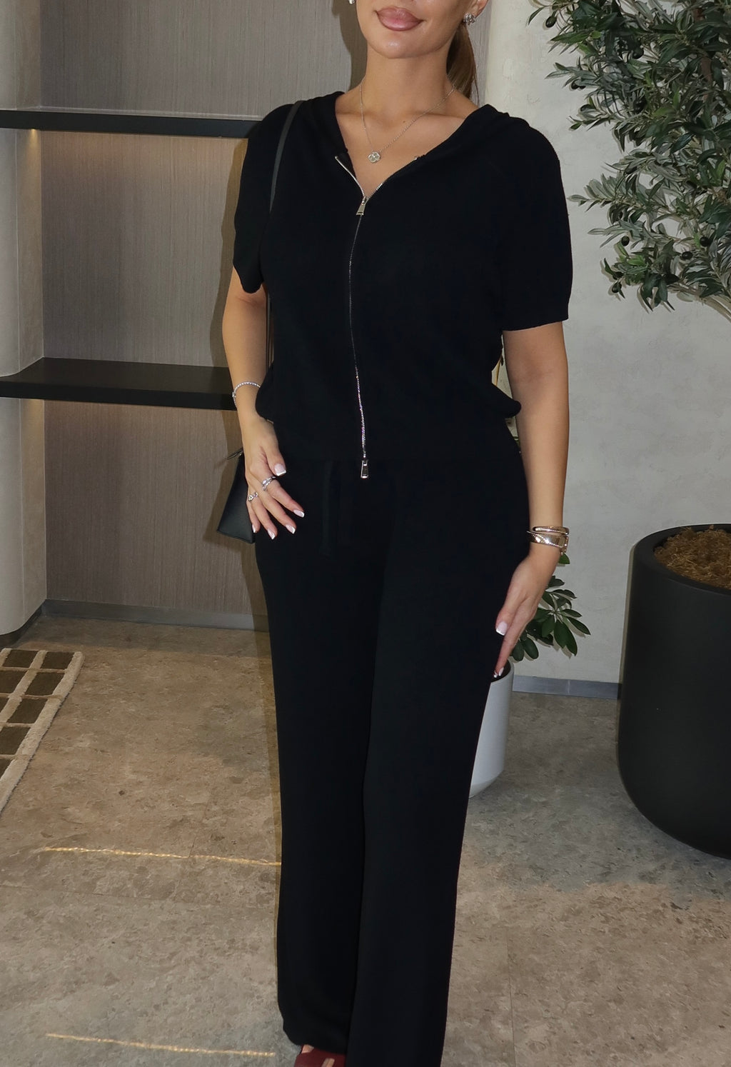 Noir Comfy Two-Piece