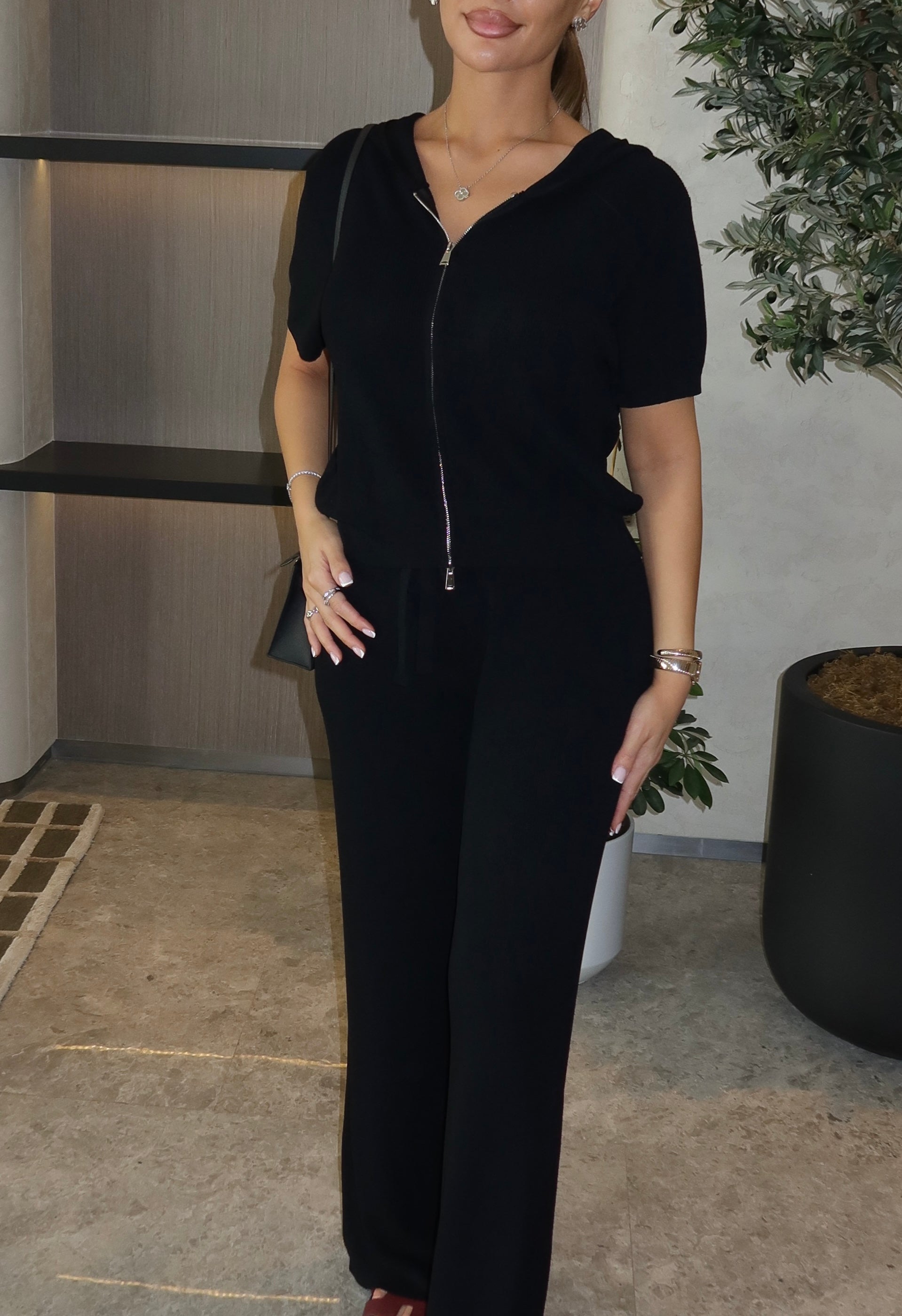 Noir Comfy Two-Piece