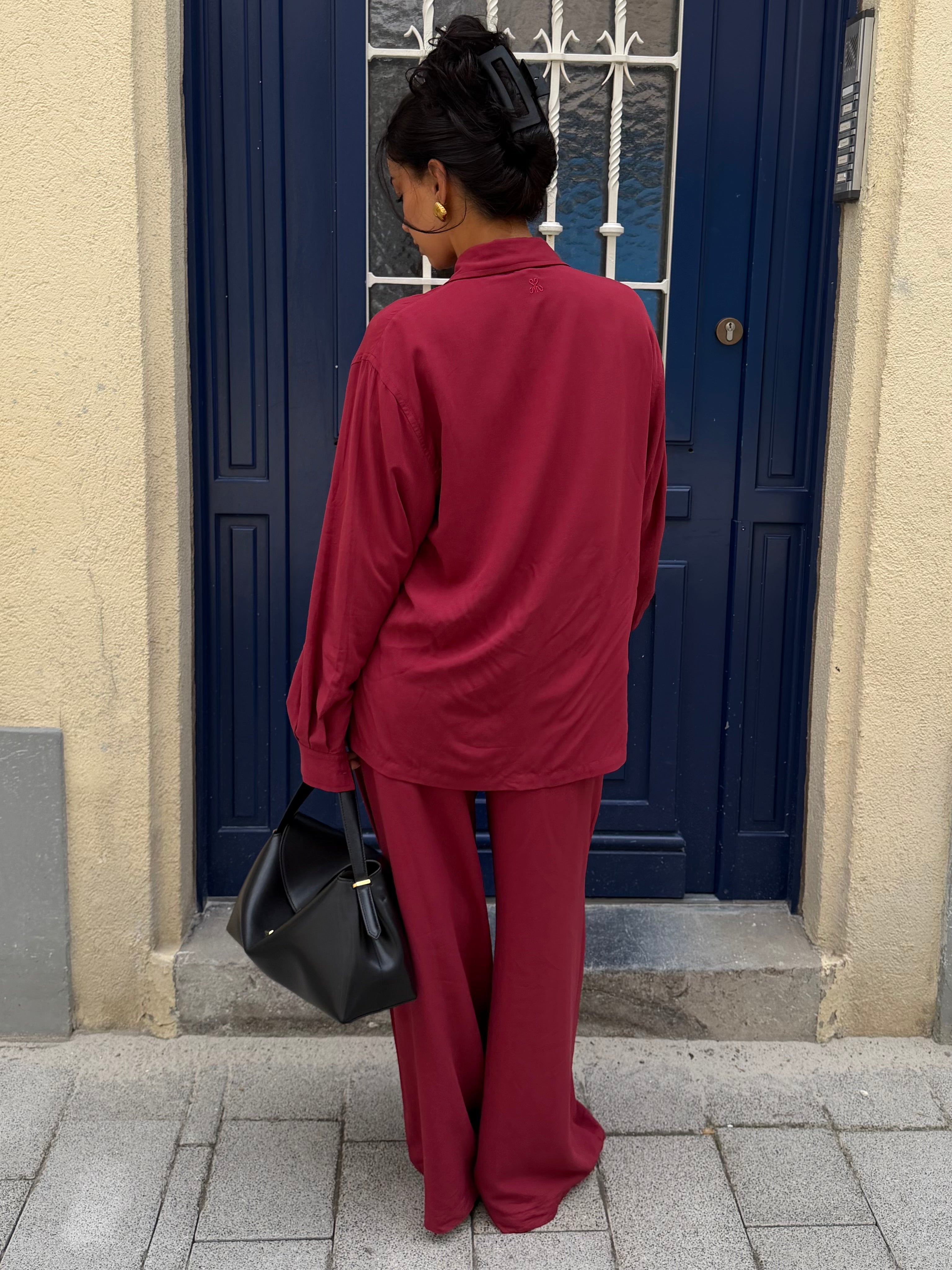 Navae Top Rouge