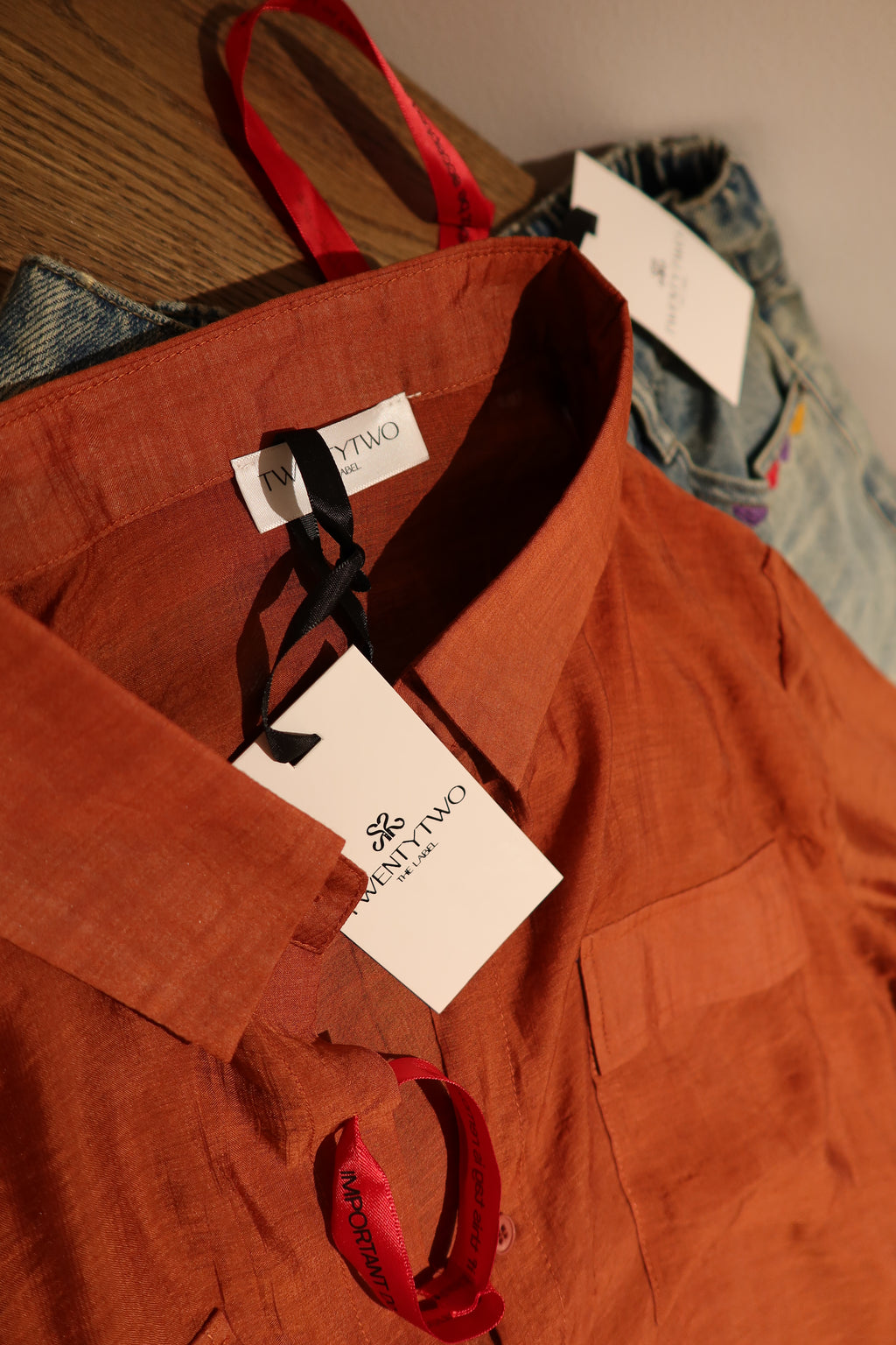 Rusty Orange Iconic Top