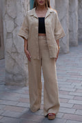 Verde Linen Two-Piece