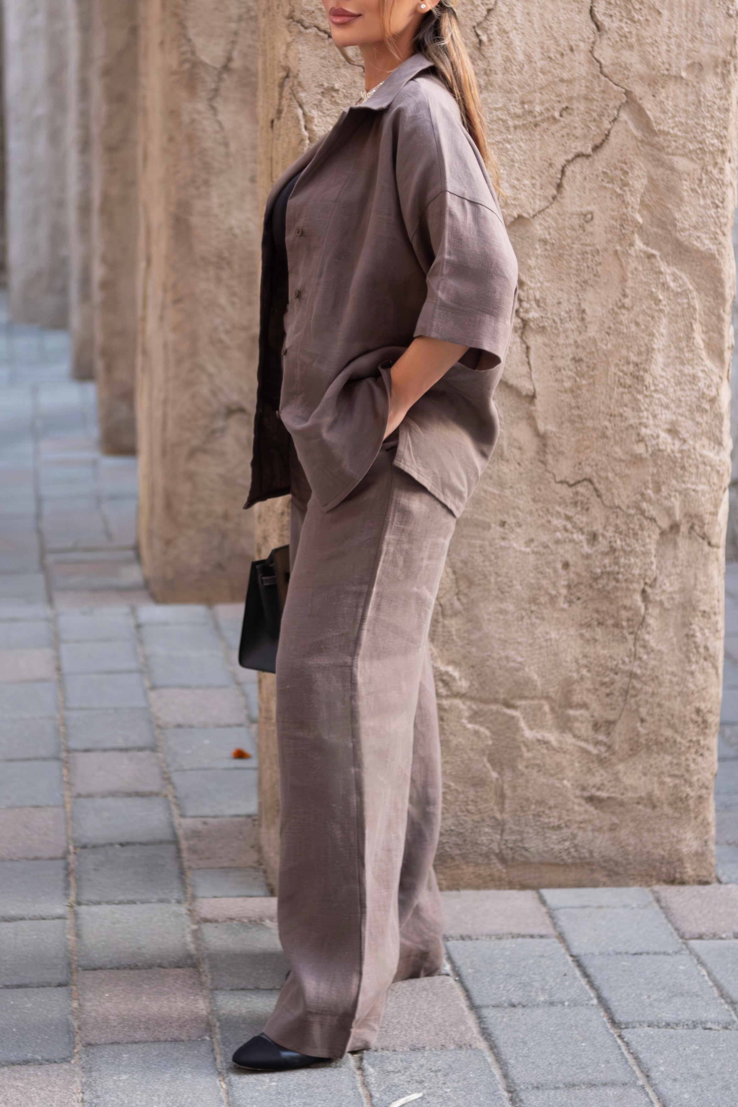 Terra Linen Two-Piece